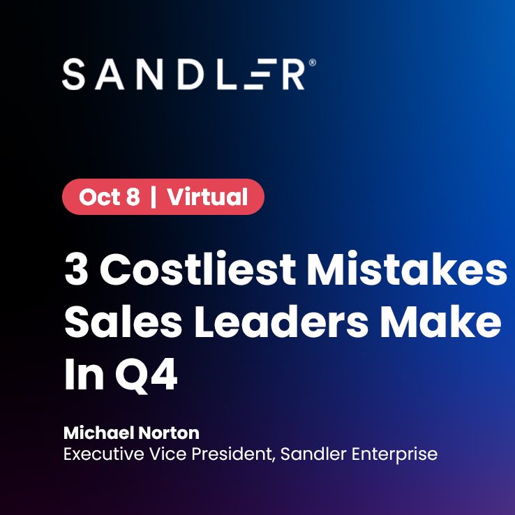 3 costliest mistakes sales leaders make in Q4