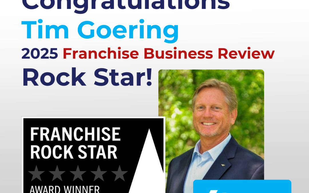 Sandler’s Tim Goering Wins 2025 Franchise Rock Star Award