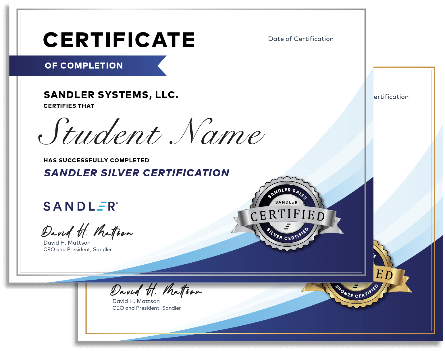 A Documented Process of Certification