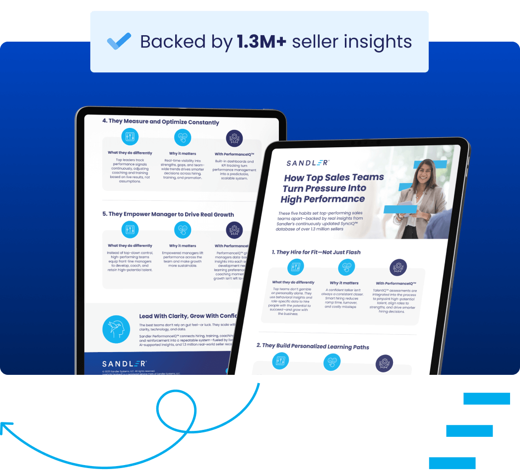 Sandler’s Transformative Shift In Sales Training And Personal Development