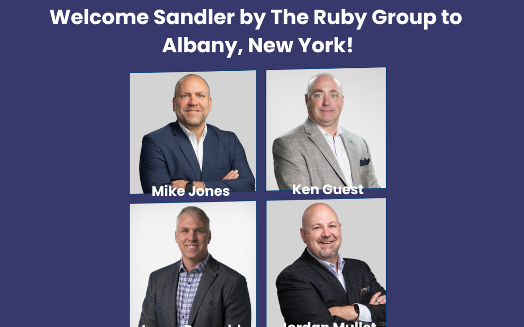 Sandler Expands with Third Franchise Location from The Ruby Group LLC